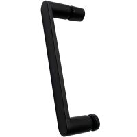 Душевой уголок Abber Sonnenstrand 100x85 профиль Черный стекло прозрачное арт-AG04100BC-S85B — фото 3, Прямоугольные душевые уголки