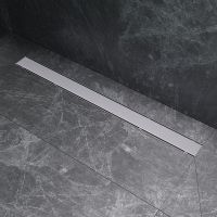 Душевой лоток AM.PM PrimeFlow 90 с решеткой Хром матовый / под плитку Tile арт-W02SC-U11-090-04SB — фото 6, Душевые лотки