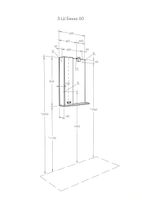 Зеркало со шкафом Aquaton Бекка PRO 60 с подсветкой Белый Дуб сомерсет арт-1A214602BAC20 — фото 3, Зеркальные шкафы в ванную