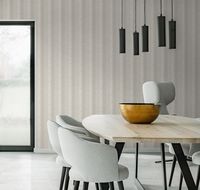 Обои Milassa Iceland Флизелин (1*10,05) Бежевый, Абстракция/Полоса арт-ICE3 003 — фото 3, Обои для стен