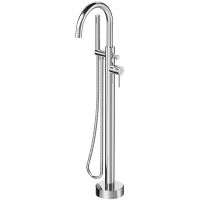 Смеситель для ванны AM.PM Sense Хром арт-F7514100 — фото 1, Смесители напольные