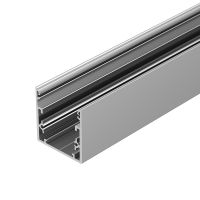 Профиль алюминиевый Arlight накладной Серебристый арт-016989 — фото 2, Профили для светодиодных лент