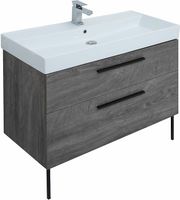 Товар: Тумба под раковину Aquanet Nova 100 подвесная Дуб рошелье арт-249923 - фото 5 Тумба под раковину Aquanet Nova 100 подвесная Дуб рошелье арт-249923 — фото 5, Тумбы под раковину