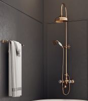 Душевая система Webert Karenina Бронза арт-KA721208065 — фото 2, Душевые стойки