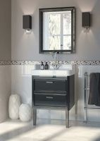 Тумба под раковину Kerama Marazzi Pompei 60 PO.N.60.2\BLK Черная глянцевая арт-PO.N.60.2\BLK — фото 4, Тумбы под раковину