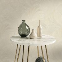 Обои Emiliana Parati Damasco Reale Винил на флизелине (1,06*10,05) Бежевый/Золото, Абстракция/Штукатурка арт-73441 — фото 4, Обои для стен