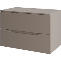 Тумба под раковину Orange Line 80 подвесная Латте матовый арт-Li-80TuLMDF — фото 1, Тумбы под раковину