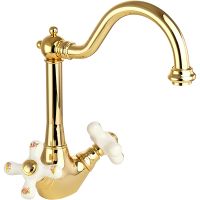 Смеситель для кухни Migliore Provance Золото арт-18281 — фото 1, Смесители для кухни