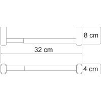 Держатель бумажных полотенец WasserKRAFT Berkel Хром арт-K-6891 — фото 3, Полотенцедержатели