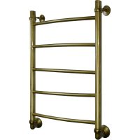 Водяной полотенцесушитель Ника Arc арт-ЛД 60/60 бронза — фото 2, Водяные полотенцесушители