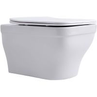 Товар: Унитаз Aquanet Elegant Rimless Elegant W LX-1163 подвесной с сиденьем Микролифт арт-280960 - фото 3 Унитаз Aquanet Elegant Rimless Elegant W LX-1163 подвесной с сиденьем Микролифт арт-280960 — фото 3, Подвесные унитазы