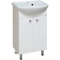 Тумба под раковину Runo Уют 45 Белая арт-00000000064 — фото 1, Тумбы под раковину