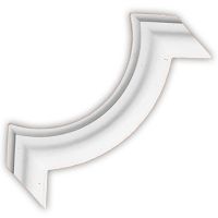 Угловой элемент Decomaster 200x200x20 мм арт-DP 304 A — фото 1, Молдинги