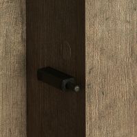 Подвесной шкаф Aquaton Терра 35 Дуб кантри Антрацит арт-1A247103TEKA0 — фото 4, Шкафы для ванной