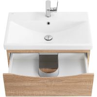 Тумба под раковину BelBagno Marino-Cer 70 подвесная Rovere Bianco арт-MARINO-CER-700-2C-SO-WO-P — фото 8, Тумбы под раковину