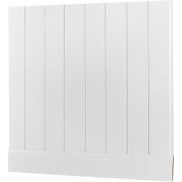 Панель стеновая скандинавская Ликорн белая 2800x140x12 мм арт-Пан. сканд. белая — фото 3, Панели