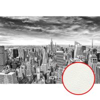 Фреска Ortograf Небоскребы 30817 Фактура флок FLK Флизелин (4*2,7) Серый, Город арт-30817 (флок FLK) — фото 1, Фрески