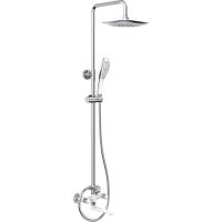 Душевая система Gappo G49 Белая Хром арт-G2449 — фото 1, Душевые стойки