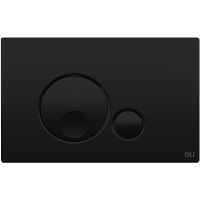 Комплект унитаза с инсталляцией Point Вега Черный матовый с сиденьем Микролифт и Черной матовой клавишей смыва арт-886914GBO3+PN41711BM — фото 7, Комплекты унитаз + инсталляция