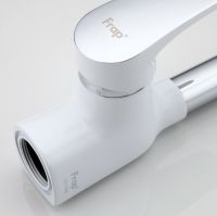 Смеситель для кухни Frap Белый арт-F4453-03 — фото 5, Смесители для кухни