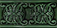Керамический бордюр Cevica Plus Classic 10 Esmeralda 7x15 см арт-CV62759 — фото 1, Керамическая плитка
