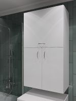 Подвесной шкаф Orange Смайл 60 Белый арт-SM-60SR2 — фото 3, Шкафы для ванной