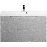 Тумба под раковину BelBagno Vittoria 100 подвесная Toros Bianco арт-VITTORIA-1000-2C-SO-TB-P — фото 1, Тумбы под раковину