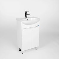 Тумба под раковину VIANT Рим 50 Белая арт-VRIM50BA-T2ST — фото 3, Тумбы под раковину