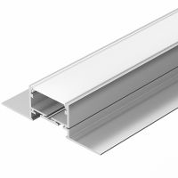 Профиль алюминиевый Arlight встраиваемый Серебристый арт-033693 — фото 1, Профили для светодиодных лент