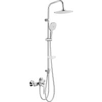 Душевая система Agger Хром арт-A2595200 — фото 5, Душевые стойки