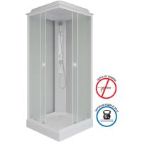 Душевая кабина Niagara Promo 90x90 без гидромассажа арт-P90/13Q/MT — фото 2, Душевые кабины