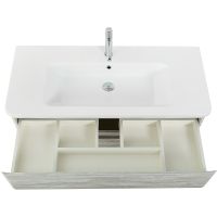 Товар: Тумба под раковину BelBagno 105 подвесная Rovere Vintage Bianco арт-ALBANO-CER-1050-2C-SO-RVB - фото 4 Тумба под раковину BelBagno 105 подвесная Rovere Vintage Bianco арт-ALBANO-CER-1050-2C-SO-RVB — фото 4, Тумбы под раковину