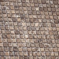 Мозаика Caramelle mosaic Pietrine 4 мм Emperador Dark MAT 30,5x30,5 см арт-00-00003301 — фото 2, Мозаика
