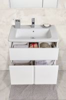 Товар: Тумба под раковину Roca Up 80 подвесная Белый глянец арт-ZRU9303012 - фото 2 Тумба под раковину Roca Up 80 подвесная Белый глянец арт-ZRU9303012 — фото 2, Тумбы под раковину