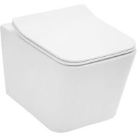 Унитаз Aquanet Tavr BL-103N-WHT TAVR-W подвесной с сиденьем Микролифт арт-211920 — фото 1, Подвесные унитазы