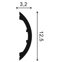 Молдинг Orac Decor 2000x125x32 мм арт-P3070 — фото 2, Молдинги