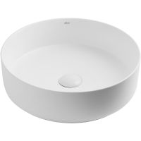 Раковина-чаша Abber Bequem 40 Белая матовая арт-AC2109MW — фото 1, Раковины накладные