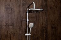 Душевая система Orange Merci Хром арт-M13-944cr — фото 8, Душевые стойки