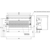 Тумба под раковину Aquanet Вега 100 подвесная Белый глянец арт-316655 — фото 11, Тумбы под раковину