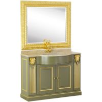 Товар: Зеркало Migliore Ravenna 120 Золото арт-27335 - фото 2 Зеркало Migliore Ravenna 120 Золото арт-27335 — фото 2, Зеркала в ванную комнату