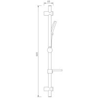 Душевой гарнитур Splenka Хром арт-S470.01 — фото 3, Душевые гарнитуры на штанге