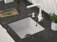 Товар: Смеситель для кухни Paulmark Essen Белый матовый Бронза арт-Es213011-431BR - фото 3 Смеситель для кухни Paulmark Essen Белый матовый Бронза арт-Es213011-431BR — фото 3, Смесители для кухни