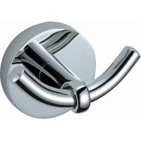 Двойной крючок Viko Хром арт-V-202 — фото 1, Крючки для полотенец