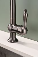 Смеситель для кухни Paulmark Retro Вороненая сталь арт-Re213226-GM — фото 6, Смесители для кухни