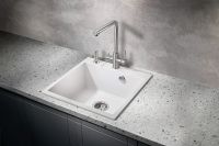 Товар: Кухонная мойка Milacio Murcia 51 Cuarzo Белая арт-MC.77022 - фото 3 Кухонная мойка Milacio Murcia 51 Cuarzo Белая арт-MC.77022 — фото 3, Кухонные мойки