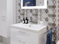 Тумба под раковину Cersanit Lara 70 подвесная Белая арт-64135 — фото 10, Тумбы под раковину