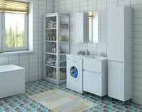 Тумба с раковиной Эстет Dallas Luxe 105 R Белая арт-ФР-00009664 — фото 5, Тумбы с раковиной