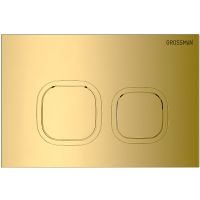 Клавиша смыва Grossman Cosmo Золото глянцевое арт-700.K31.02.300.300 — фото 1, Кнопки смыва