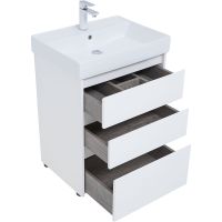 Товар: Тумба под раковину Aquanet Nova Lite 60 Белый глянец арт-302469 - фото 7 Тумба под раковину Aquanet Nova Lite 60 Белый глянец арт-302469 — фото 7, Тумбы под раковину