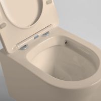 Унитаз Vincea Piatti подвесной Капучино матовый с сиденьем Микролифт арт-VT1-11SMC — фото 6, Подвесные унитазы